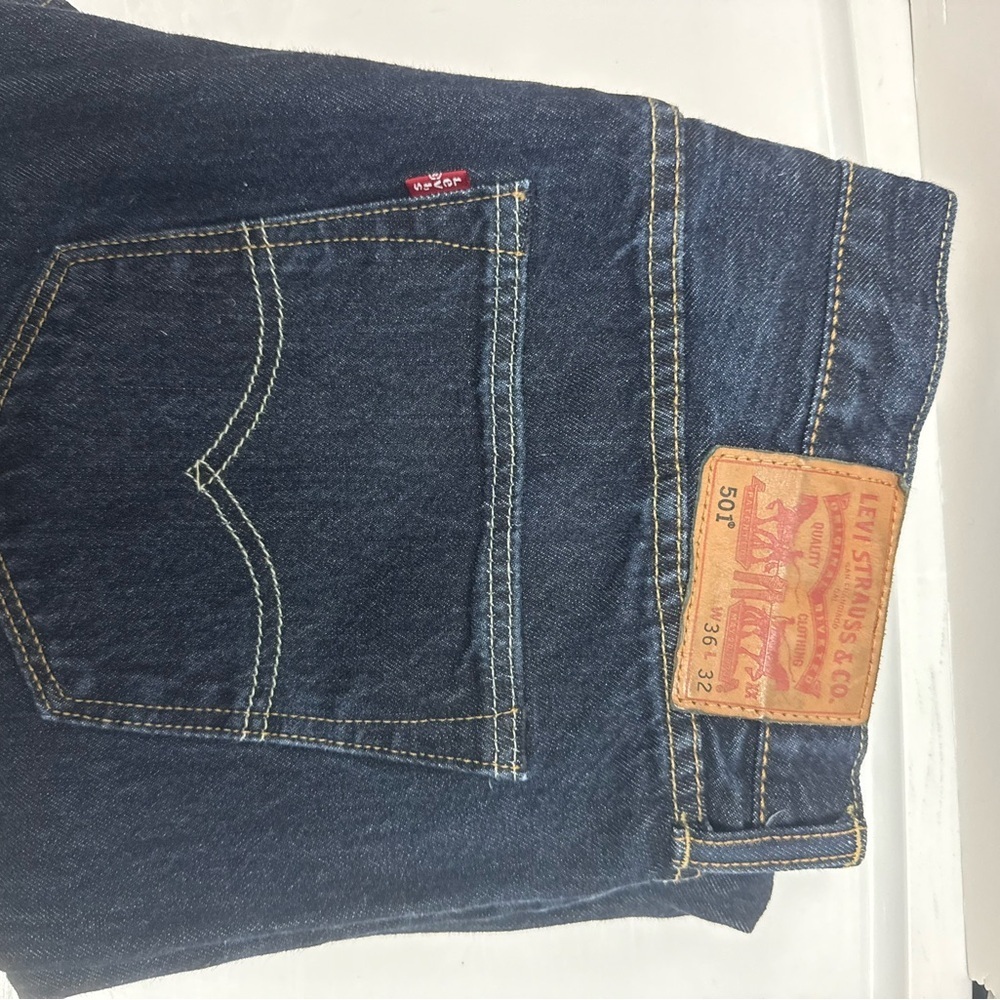 Levi's Straight Leg Men's Jeans - Indigo Blue